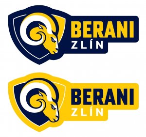 Samolepka PSG Berani Zlín velké logo 20 cm