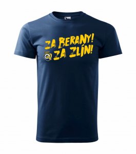 Pánské tričko PSG Berani Zlín "Za berany! Za Zlín!"