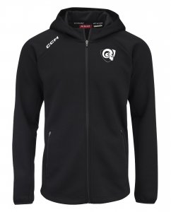 Mikina CCM Locker Full Zip Berani Zlín SR černá