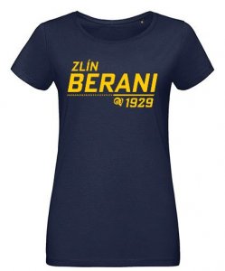 Dámské tričko Berani Zlín Team 22 tmavě modré