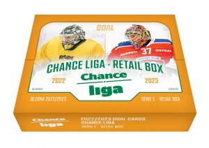 Retail Box kartiček Goal Cards Chance Liga 2022/23 2.Série