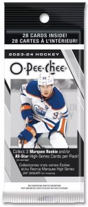Fat balíček NHL kartiček Upper Deck O-Pee-Chee 23/24